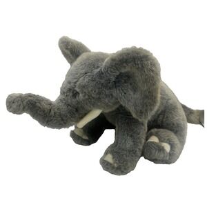 VTG‎ Animal Alley 2000 Plush Large Elephant Stuffed Animal Soft Floppy Grey 20"